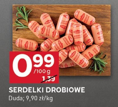 Serdelki drobiowe promocja w Stokrotka