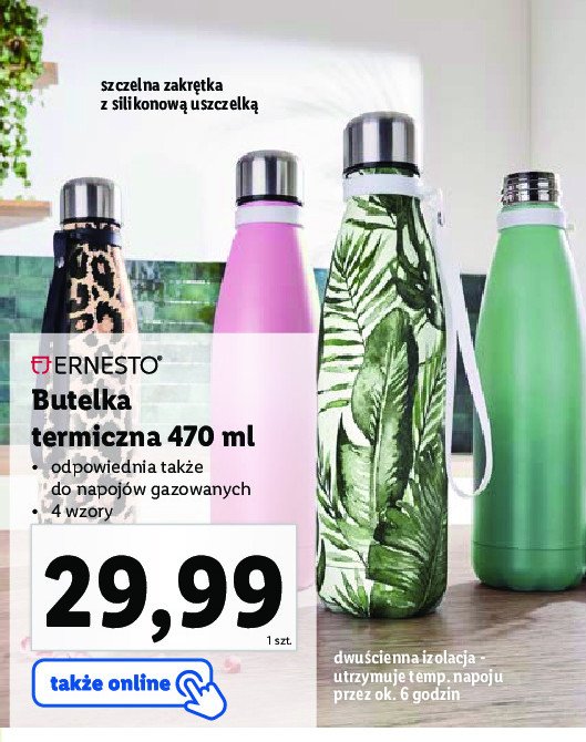 Butelka termiczna 470 ml Ernesto promocja