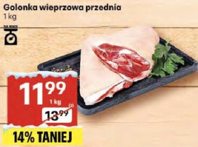 Golonka wieprzowa przednia promocja w Delikatesy Centrum