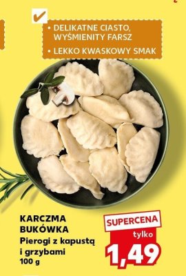 Pierogi z kapustą i grzybami 100 g promocja w Kaufland