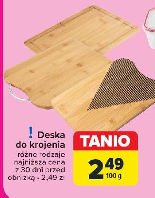 Deska do krojenia promocja