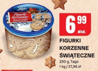 Figurki Korzenne Świąteczne Tago promocja w Chorten
