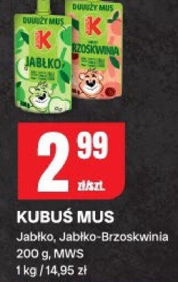 Kubuś Mus Jabłko, Jabłko-Brzoskwinia promocja w Chorten