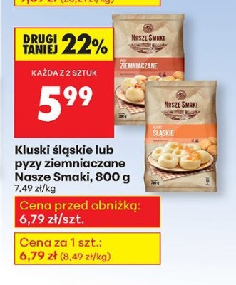 Kluski śląskie  promocja w Biedronka