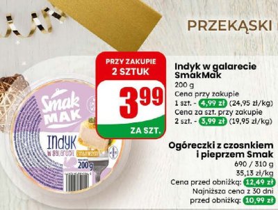 Indyk w galarecie SmakMak promocja w Dino