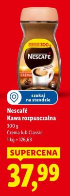 Kawa rozpuszczalna Classic promocja w Lidl