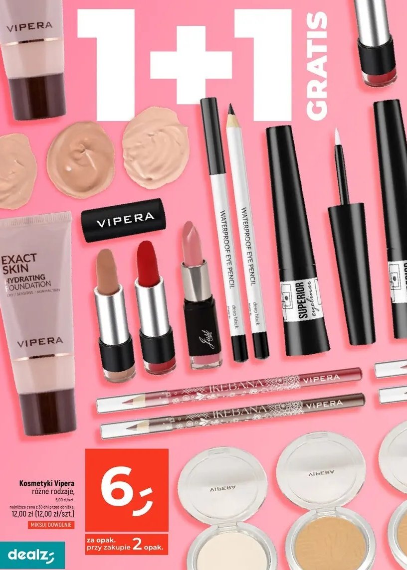 Kredka do oczu i ust Vipera promocja