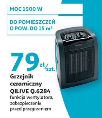 Grzejnik ceramiczny QILIVE Q.6284 promocja w Auchan
