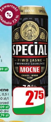 Piwo Special Mocne puszka 0,5 l promocja w Dino