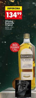 Whiskey Bushmills Original promocja w Biedronka