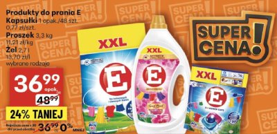 Produkty do prania E kapsułki/proszek/żel promocja w Delikatesy Centrum