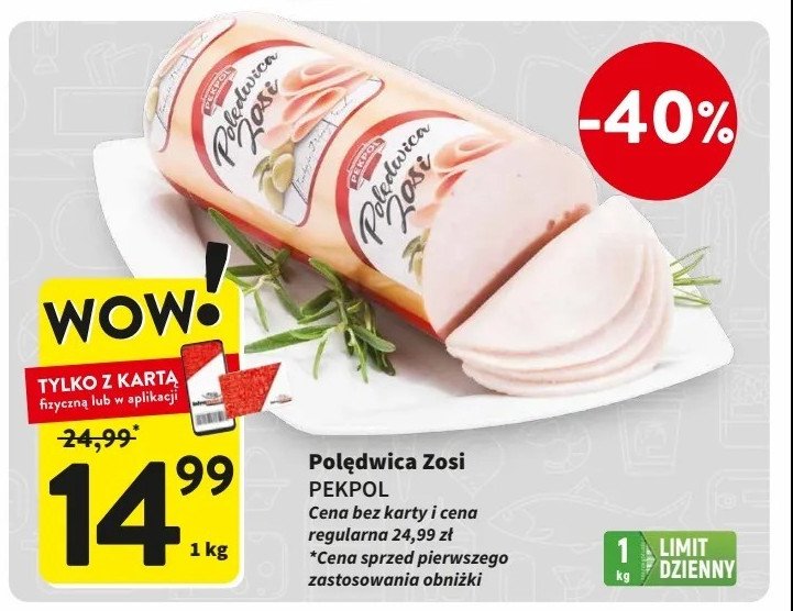 Polędwica zosi Pekpol promocja