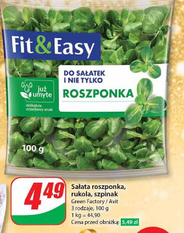 Roszponka Fit & easy promocja