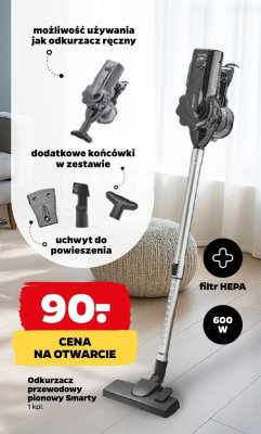 Odkurzacz przewodowy pionowy promocja w Netto