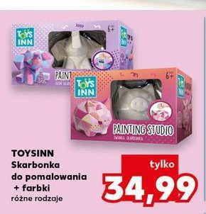 Skarbonka  do pomalowania Toys inn promocja w Kaufland