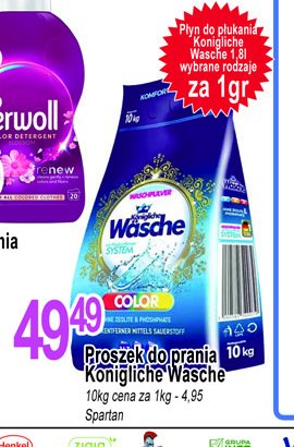 Proszek do prania color KONIGLICHE WASCHE promocja