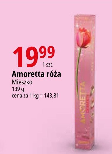 Bombonierka tulipan Mieszko amoretta promocja
