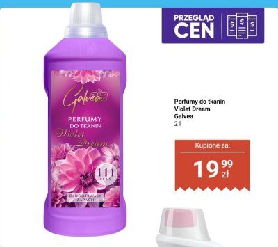 Perfumy do tkanin Violet Dream Galvea 2 l promocja w Dino