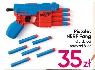 Pistolet fang Nerf promocja