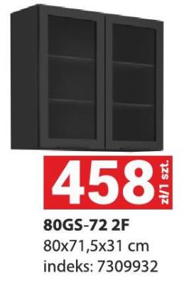 Szafka kuchenna 80GS-72 2F promocja w Merkury Market