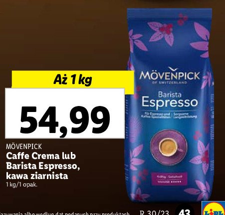 Kawa Movenpick espresso promocja