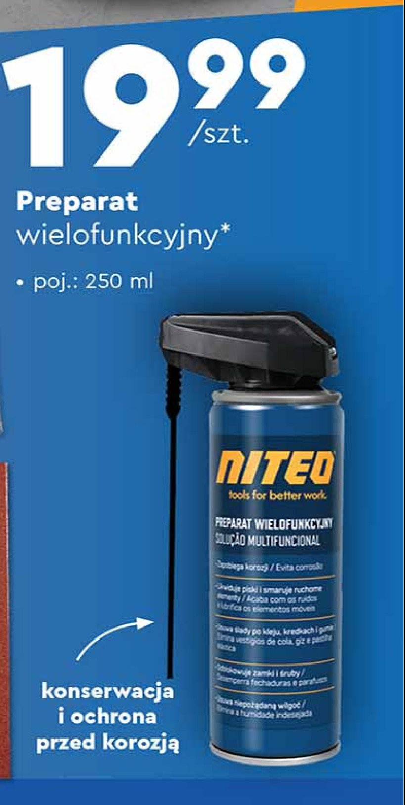 Preparat wielofunkcyjny Niteo tools promocja