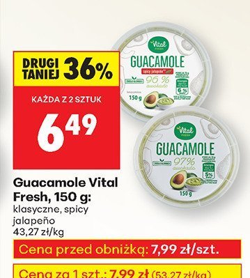 Guacamole klasyczne promocja w Biedronka