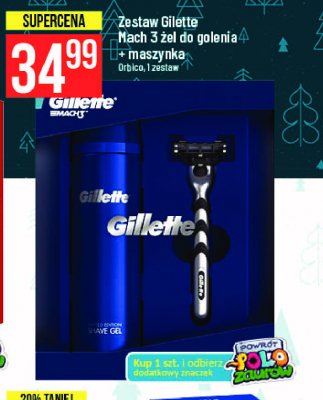 Zestaw w pudełku żel do golenia fusion5 ultra sensitive 200 ml + maszynka do golenia z 1 wkładem Gillette zestaw promocja