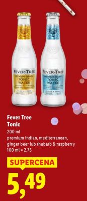 Tonic premium indian promocja w Lidl