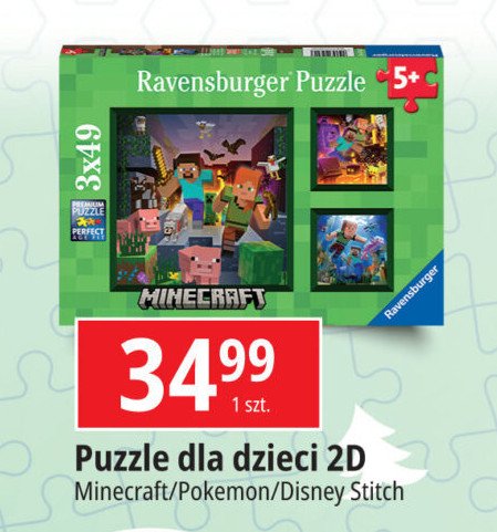 Puzzle 2d pokemon Ravensburger promocja