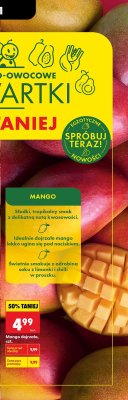 Mango dojrzałe, szt. promocja w Biedronka