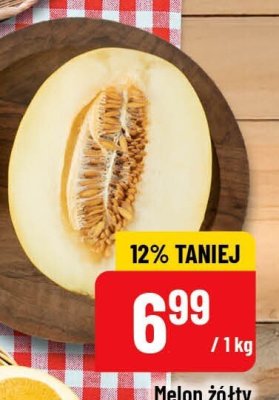 Melon żółty 1 kg promocja w POLOmarket