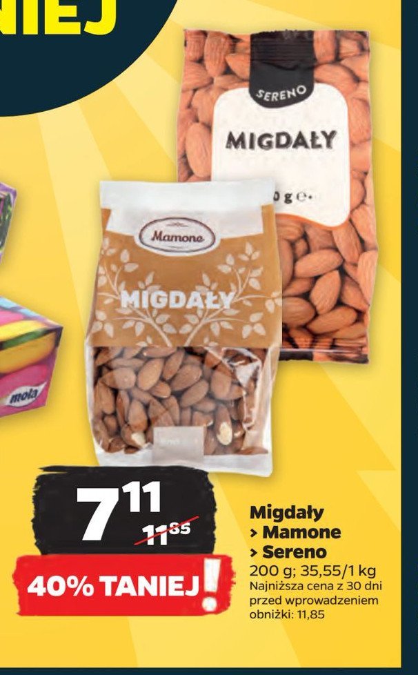 Migda艂y ca艂e Mamone promocja