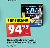 Kapsułki do zmywarki lemon Finish ultimate plus promocja