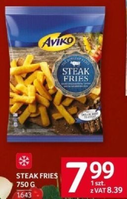 Steak fries Aviko 750 g promocja w Selgros