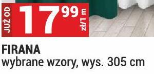 Firana, wybrane wzory, wys. 305 cm promocja w Merkury Market