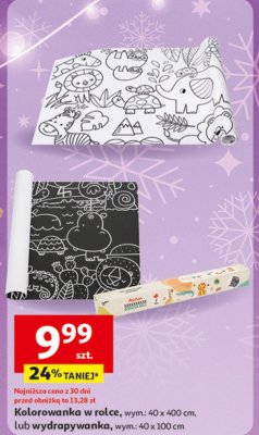 Kolorowanka w rolce 40x400 cm promocja w Auchan