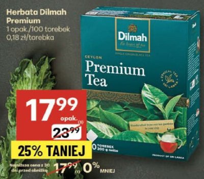 Herbata promocja w Delikatesy Centrum