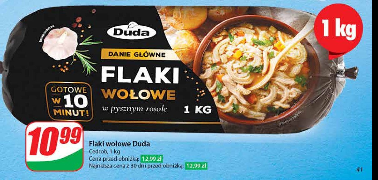 Flaki wołowe w rosole Silesia duda promocja