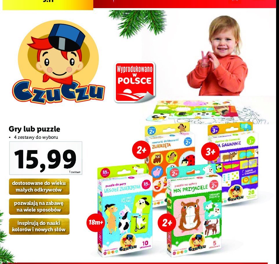 Puzzle moi przyjaciele CZUCZU promocja