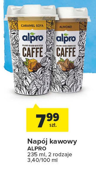 Nap贸j kawowy o smaku karmelowym Alpro caffe promocja