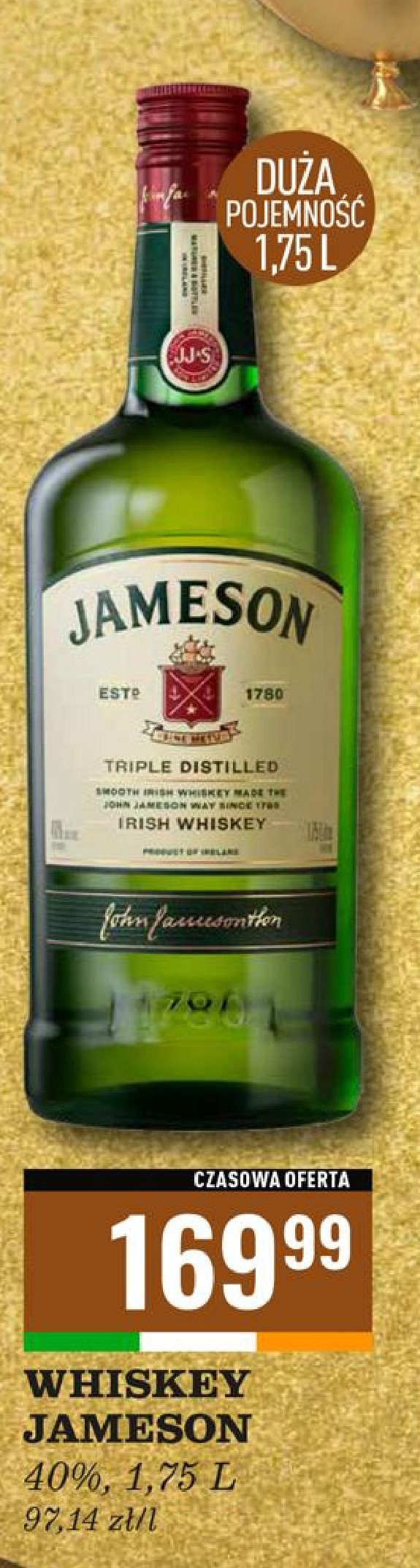 Whiskey Jameson promocja