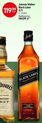 Whisky Johnnie Walker Black Label 0,7l promocja w Żabka