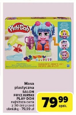 Ciastolina salon fryzjerski Play-doh promocja