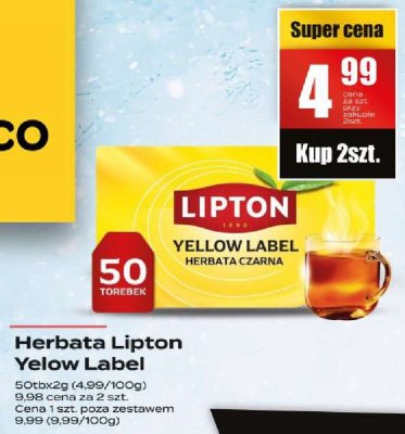 Herbata promocja w Supeco