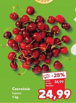 Czereśnie promocja w Kaufland