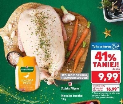 Kaczka tuszka  promocja w Kaufland