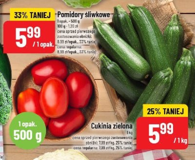 Pomidory śliwkowe promocja w POLOmarket