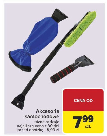 Szczotka samochodowa promocja w Carrefour