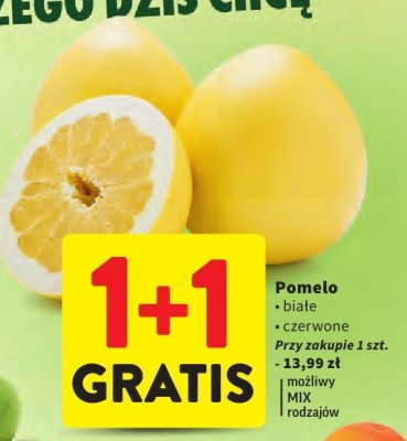 Pomelo czerwone Intermarche promocja w Intermarche
